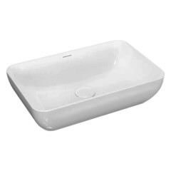 Раковина Kerama Marazzi Plaza 55 см накладная белая (PLR.wb.55) - фото 12