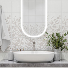 Раковина Kerama Marazzi Plaza 60 см накладная белая (PLR.wb.60) - фото 7