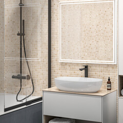 Раковина Kerama Marazzi Plaza 60 см накладная белая (PLR.wb.60) - фото 4