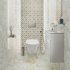 Тумба под раковину Kerama Marazzi Lato 50 см подвесная белая (LAT.50.1\WHT) - фото 4