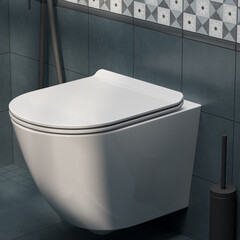 Сиденье для унитаза Kerama Marazzi Plaza Modern дюропласт с микролифтом быстросъемное (KMDP_seat_00-WHT) - фото 4