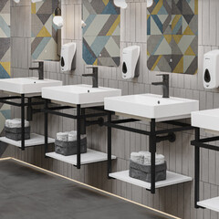 Раковина Kerama Marazzi Pro 50 см подвесная белая (PROR_wb_50/KMPRWb50GWh1) - фото 3