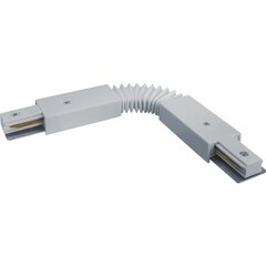 Коннектор для однофазного шинопровода гибкий Navigator NLT белый (95520) - фото 1