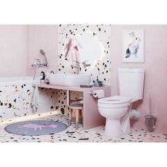 Унитаз-компакт Santek Каспер с горизонтальным выпуском с сиденьем полипропилен детский (1WH501741) - фото 10