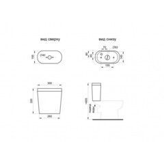 Унитаз-компакт Santek Каспер с горизонтальным выпуском с сиденьем полипропилен детский (1WH501741) - фото 4