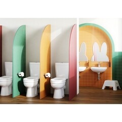 Унитаз-компакт Santek Каспер с горизонтальным выпуском с сиденьем полипропилен детский (1WH501741) - фото 3