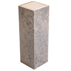 Колонна интерьерная сборная МДФ 2800х100х100 мм 0,28 кв.м бетон - фото 4