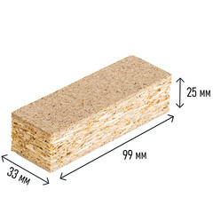 Закладная для интерьерных колонн ДСП 120х54 мм (4 шт.) - фото 2