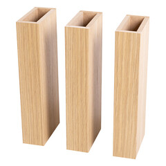 Колонна интерьерная сборная МДФ 2800х100х100 мм 0,336 кв. м дуб скандинавский - фото 4