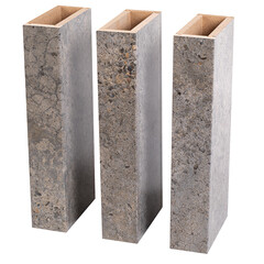 Колонна интерьерная сборная МДФ 2800х100х100 мм 0,336 кв. м бетон - фото 3