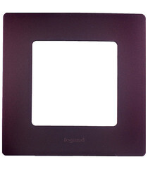 Рамка Legrand Etika одноместная сливовая (672561) - фото 1