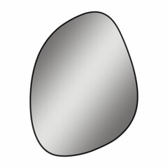 Зеркало настенное Glaren 600х800 мм с уф-печатью черное - фото 2