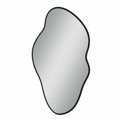 Зеркало настенное Arthen 600х1100 мм с уф-печатью черное - фото 7