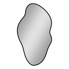 Зеркало настенное Arthen 600х1100 мм с уф-печатью черное - фото 2