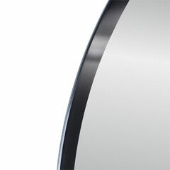 Зеркало настенное Morlan 400х800 мм с уф-печатью черное - фото 5