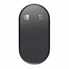 Зеркало настенное Morlan 400х800 мм с уф-печатью черное - фото 4