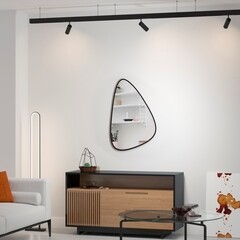 Изображение товара Зеркало настенное Pelora 600х900 мм черное