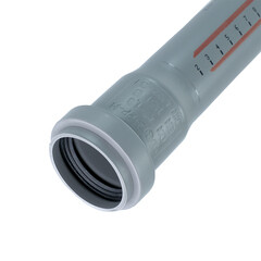 Труба канализационная Ostendorf HTEM d40x150 мм пластиковая для внутренней канализации (111000) - фото 1