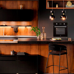 Духовой шкаф газовый встраиваемый MBS DG-602BL 594 мм черный - фото 14