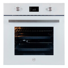 Духовой шкаф газовый встраиваемый MBS DG-602WH 594 мм белый