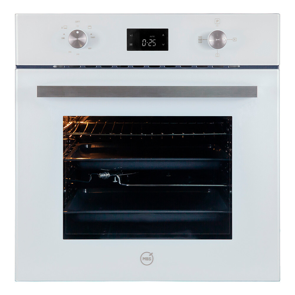 

Духовой шкаф газовый встраиваемый MBS DG-602WH 594 мм белый