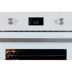 Духовой шкаф газовый встраиваемый MBS DG-602WH 594 мм белый - фото 17