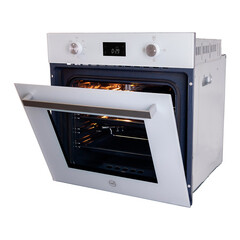 Духовой шкаф газовый встраиваемый MBS DG-602WH 594 мм белый - фото 15