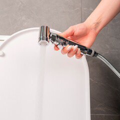 Лейка гигиеническая Tokito Mizu хром (TOK-MIZU-1027CR) - фото 2