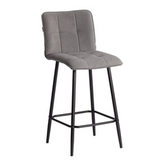 Изображение товара Стул полубарный Bari серый (24906)