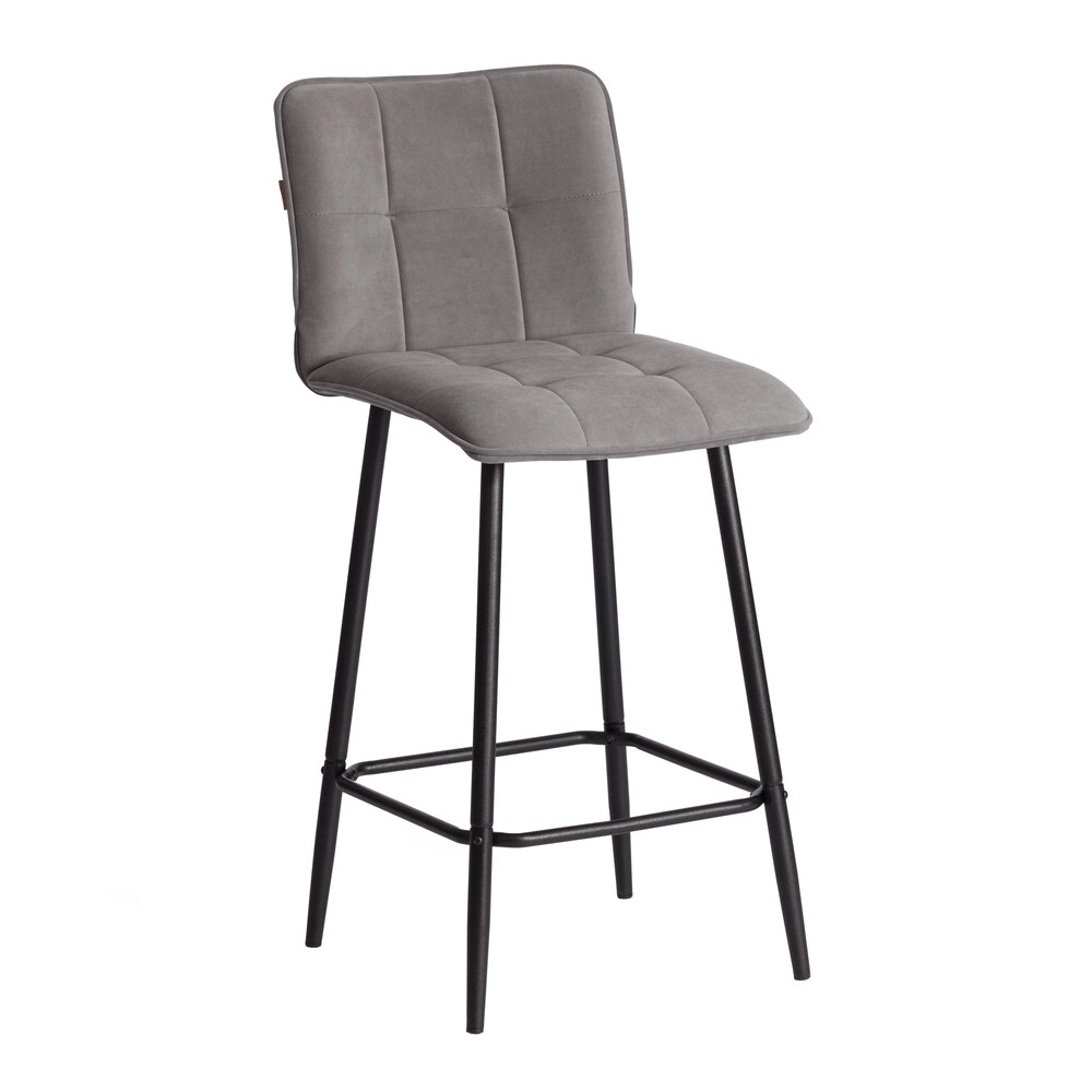 Изображение товара Полубарный стул Bari серый - стильный и практичный выбор для вашего интерьера