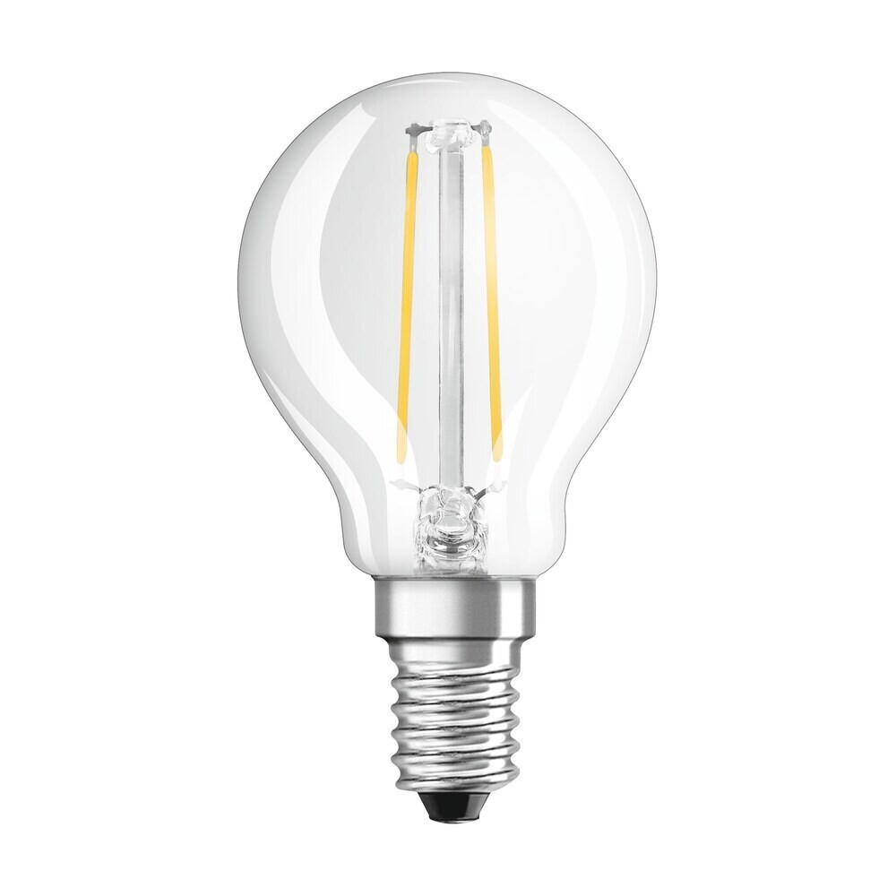 Лампа светодиодная филаментная Osram LED Star E14 4000К 6 Вт 806 Лм 220-240 В шар прозрачная