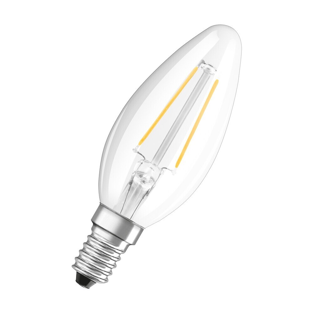Лампа светодиодная филаментная Osram LED Star E14 4000К 6 Вт 806 Лм 220-240 В свеча прозрачная
