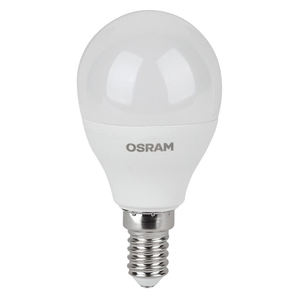 Лампа светодиодная Osram LED Star E14 4000К 9 Вт 806 Лм 170-250 В шар матовая