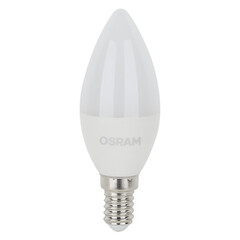 Лампа светодиодная Osram LED Star E14 2700К 7 Вт 600 Лм 170-250 В свеча матовая - фото 1