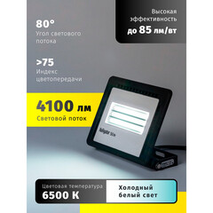 Прожектор cветодиодный Navigator NFL-01-50 6500К 50 Вт IP65 черный - фото 4