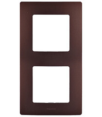 Изображение товара Рамка Legrand Etika двухместная какао (672572)