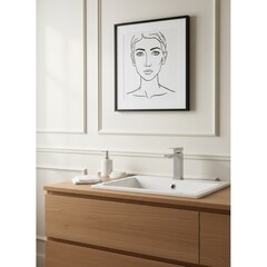 Смеситель для раковины ARGOtech Hard однорычажный никель (25-04 HARD) - фото 4