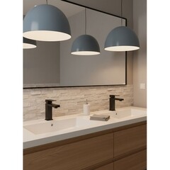 Смеситель для раковины ARGOtech Hard однорычажный черный (25-04 HARD black) - фото 4