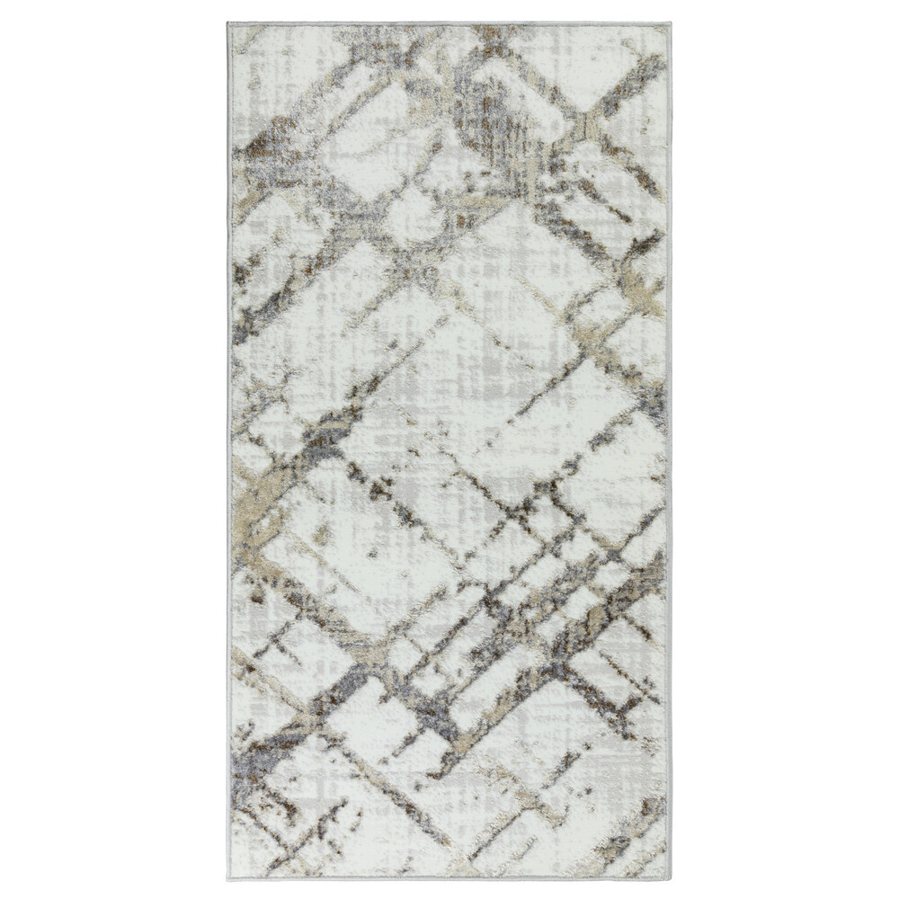 Ковер 0,8х1,5 м прямоугольный Деко 5142-a3-dc бежевый