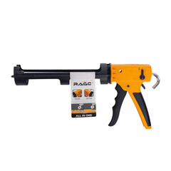 Пистолет для клеев и герметиков пластиковый скелетный усиленный 310 мл Rage (705005) - фото 1
