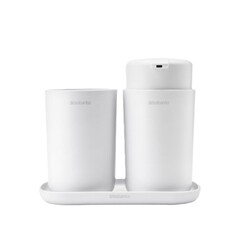 Изображение товара Набор аксессуаров для ванной Brabantia ReNew 3 предмета пластик белый