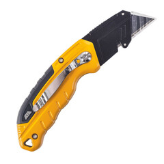 Нож строительный Rage 19 мм с трапециевидным лезвием алюминиевый корпус с винтовым фиксатором - фото 12