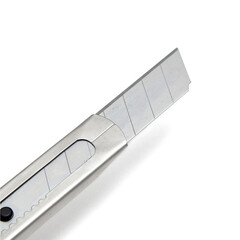 Нож строительный Vira 18 мм с сегментированным лезвием стальной корпус с винтовым фиксатором - фото 4