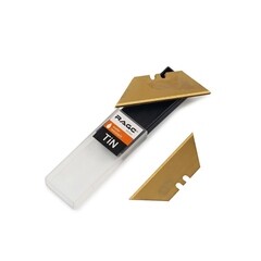 Лезвие для ножа Rage by Vira 19 мм трапециевидное (5 шт.) титановое покрытие - фото 6