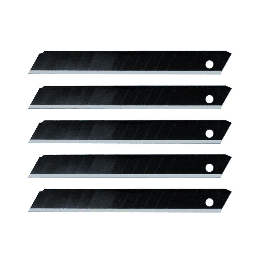 Лезвие для ножа Rage by Vira 9 мм прямое (5 шт.) сегментированное