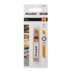 Лезвие для ножа Rage by Vira 9 мм прямое (5 шт.) титановое покрытие сегментированное - фото 5