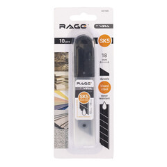 Лезвие для ножа Rage by Vira 18 мм прямое (10 шт.) сегментированное - фото 3