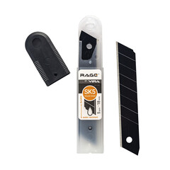 Лезвие для ножа Rage by Vira 18 мм прямое (5 шт.) сегментированное - фото 4