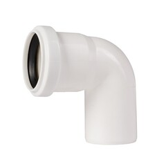 Изображение товара Отвод Ostendorf HTB d50 мм 87° пластиковый белый для внутренней канализации