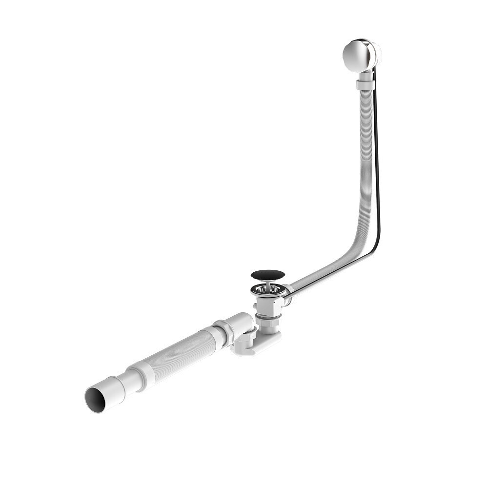 Сифон для ванны AM.PM полуавтомат с выпуском d52 мм с соединением 40 мм (W90A-000-OFI)